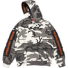 SUPREME WOVEN PATCHES HOODED SWEATSHIRT-SNOW CAMO
