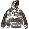 SUPREME WOVEN PATCHES HOODED SWEATSHIRT-SNOW CAMO