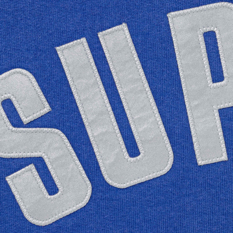SUPREME ARC THERMAL LINED ZIP UP HOODED SWEATSHIRT-ROYAL