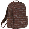 SUPREME BACKPACK-BROWN