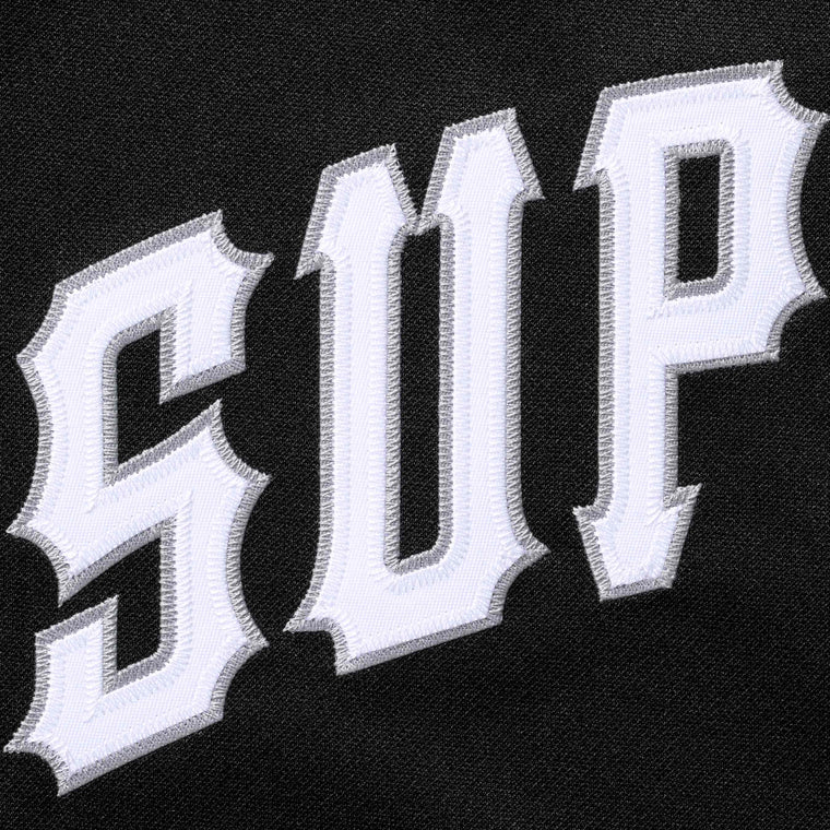 SUPREME BASEBALL JERSEY-BLACK