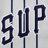 SUPREME BASEBALL JERSEY-GREY