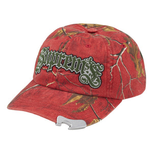 SUPREME BOTTLE OPENER 6-PANEL-RED