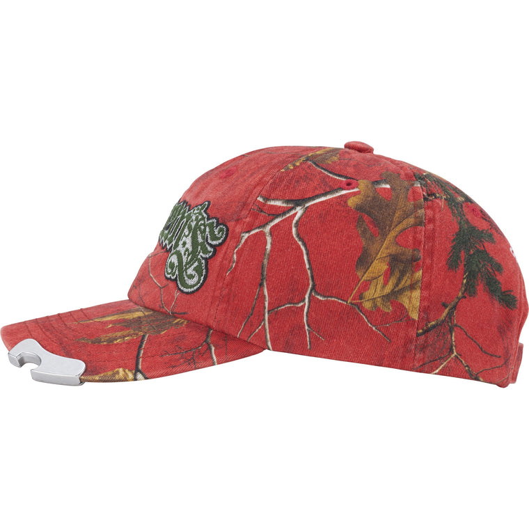 SUPREME BOTTLE OPENER 6-PANEL-RED