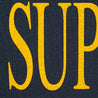 SUPREME CAPITAL HOODED SWEATSHIRT-NAVY