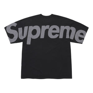 SUPREME CHECKERBOARD INTARSIA S/S TOP-BLACK