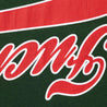 SUPREME CRACKED FLIPPED S/S TOP-DARK GREEN