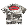 SUPREME CRACKED POCKET S/S TOP-WHITE CAMO