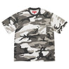 SUPREME CRACKED POCKET S/S TOP-WHITE CAMO
