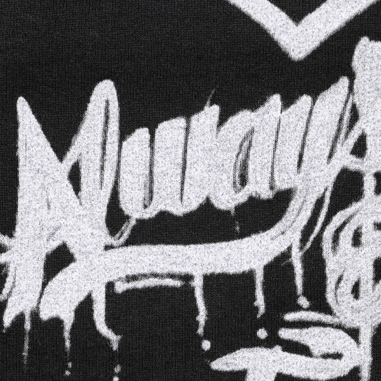 SUPREME FOREVER HOODED SWEATSHIRT-BLACK