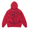 SUPREME FOREVER HOODED SWEATSHIRT-RED