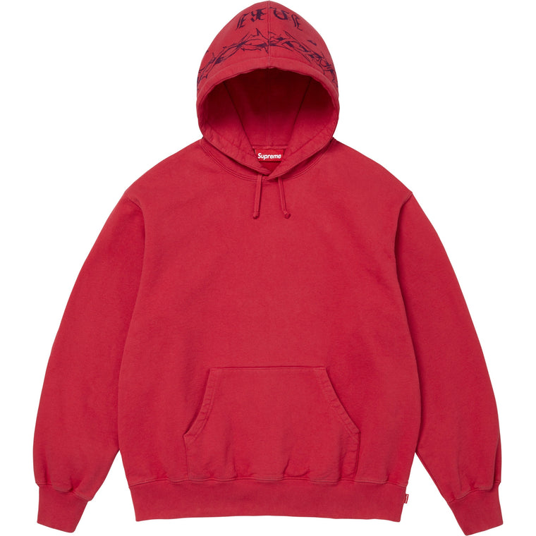 SUPREME FOREVER HOODED SWEATSHIRT-RED