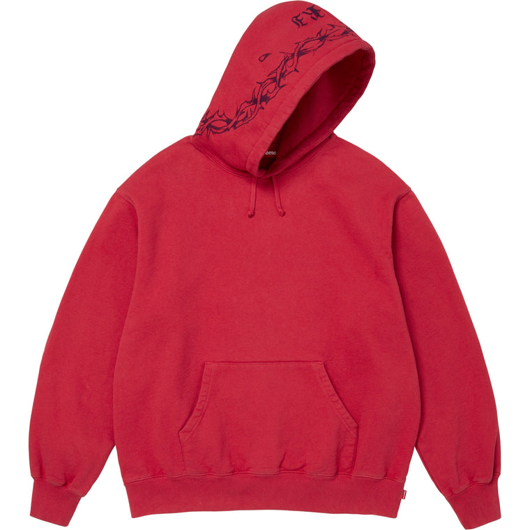 SUPREME FOREVER HOODED SWEATSHIRT-RED