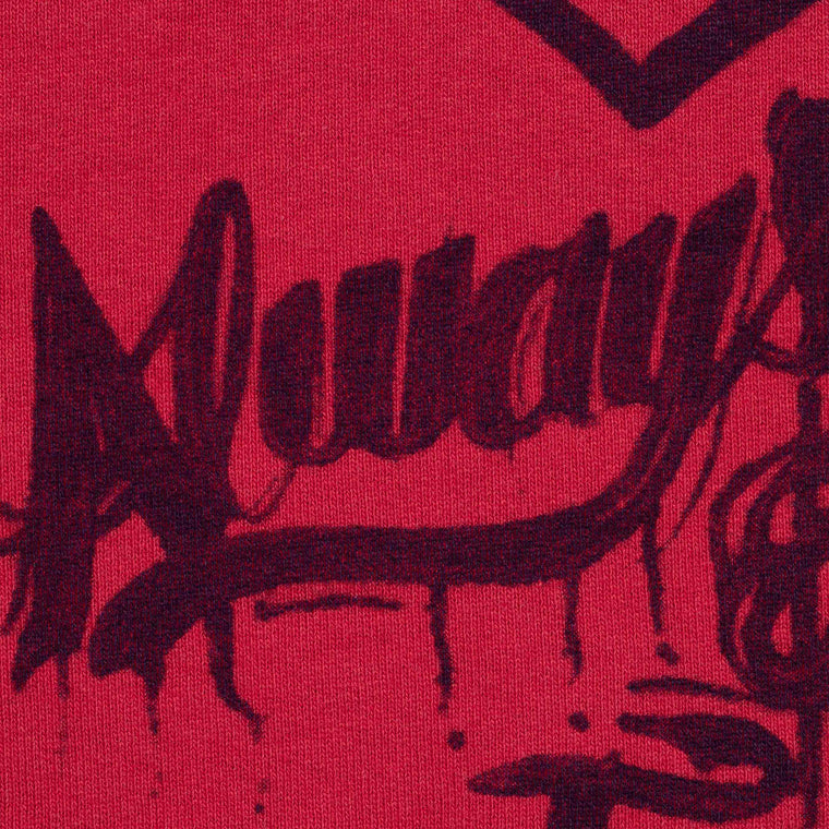 SUPREME FOREVER HOODED SWEATSHIRT-RED