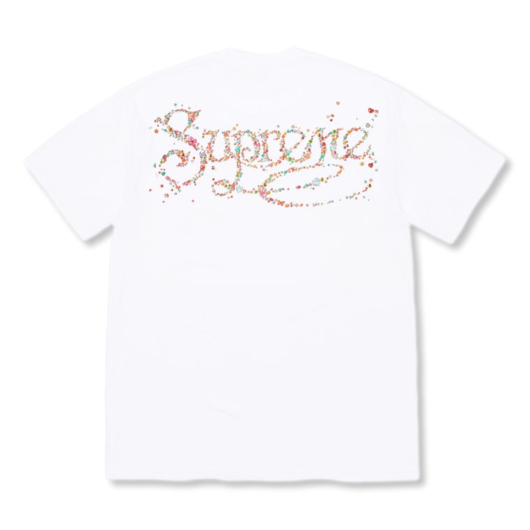 SUPREME GEMS TEE-WHITE