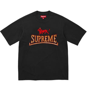 SUPREME MILAN SEQUIN S/S TOP-BLACK