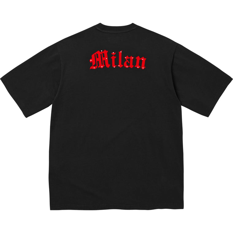 SUPREME MILAN SEQUIN S/S TOP-BLACK