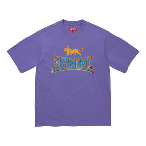 SUPREME MILAN SEQUIN S/S TOP-PURPLE
