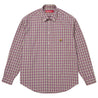 SUPREME MINI PLAID SHIRT-PINK