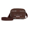 SUPREME MINI SHOULDER BAG-BROWN