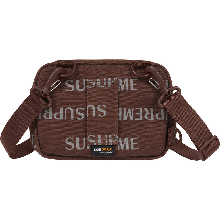 SUPREME MINI SHOULDER BAG-BROWN