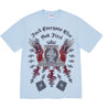 SUPREME MONEY TEE-LIGHT BLUE