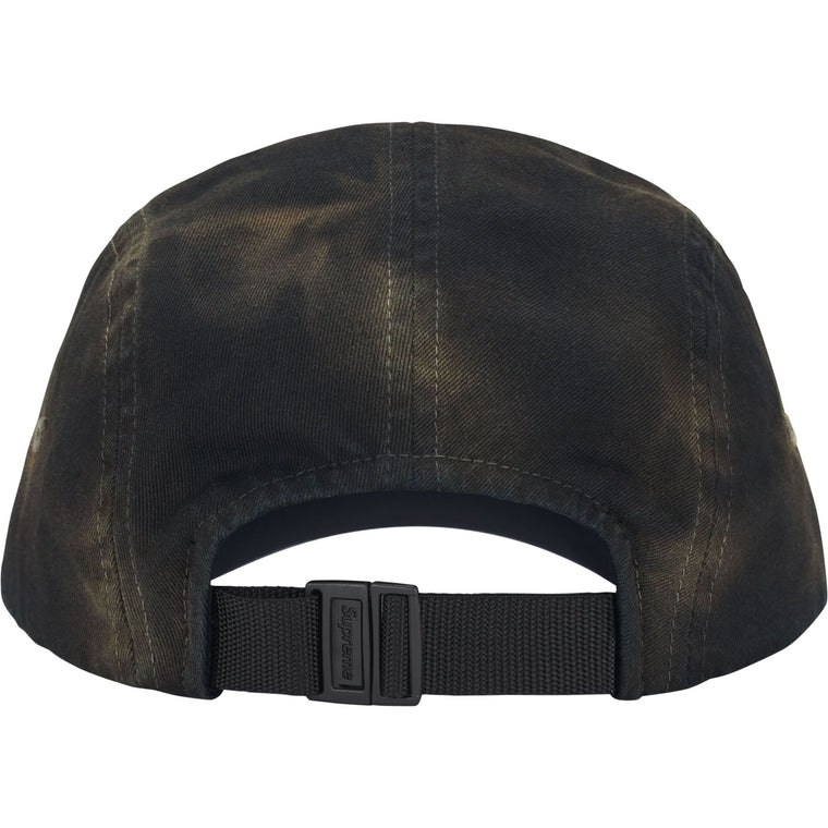 SUPREME OVERDYED CAMP CAP-BLACK
