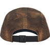 SUPREME OVERDYED CAMP CAP-BROWN