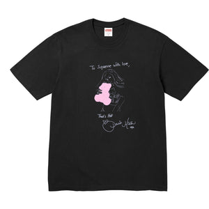 SUPREME PARIS TEE-BLACK