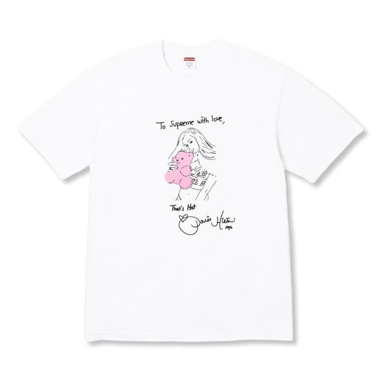 SUPREME PARIS TEE-WHITE