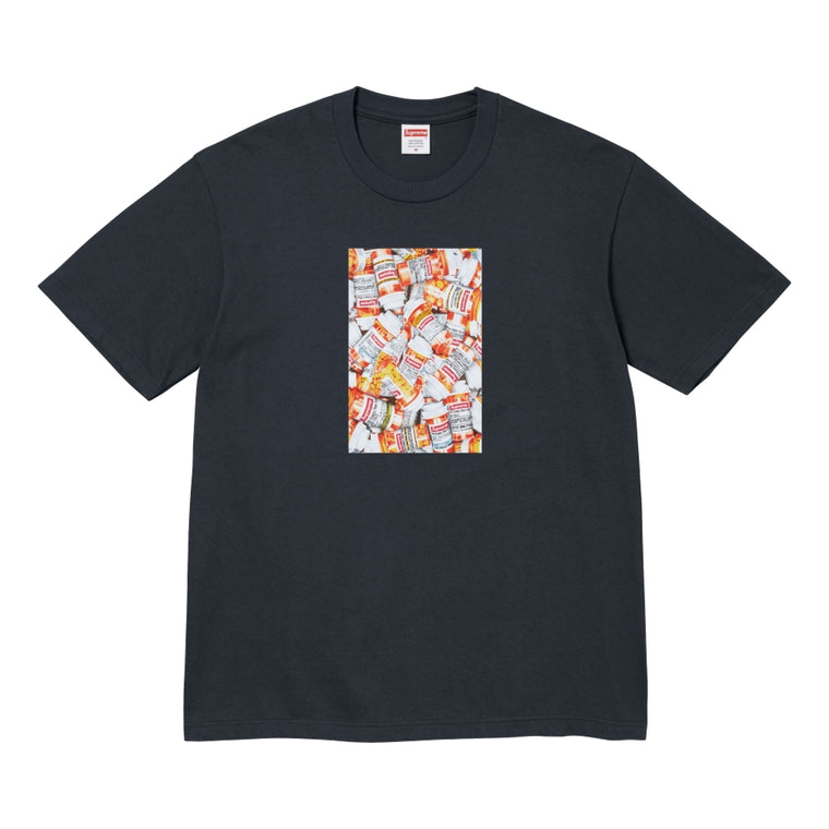 SUPREME PILL TEE-NAVY