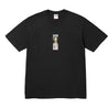 SUPREME PRAYER CARD BOX LOGO TEE-BLACK