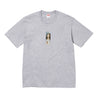 SUPREME PRAYER CARD BOX LOGO TEE-GREY