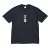 SUPREME PRAYER CARD BOX LOGO TEE-NAVY