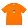 SUPREME PRAYER CARD BOX LOGO TEE-ORANGE