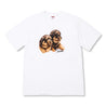 SUPREME PUPPIES TEE-WHITE