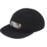SUPREME RHINESTONE LABEL CAMP CAP-BLACK