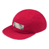 SUPREME RHINESTONE LABEL CAMP CAP-RED