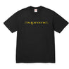 SUPREME SHARP LOGO TEE-BLACK