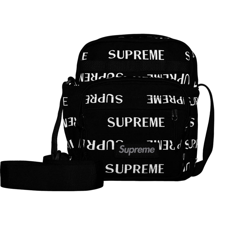SUPREME SHOULDER BAG-BLACK