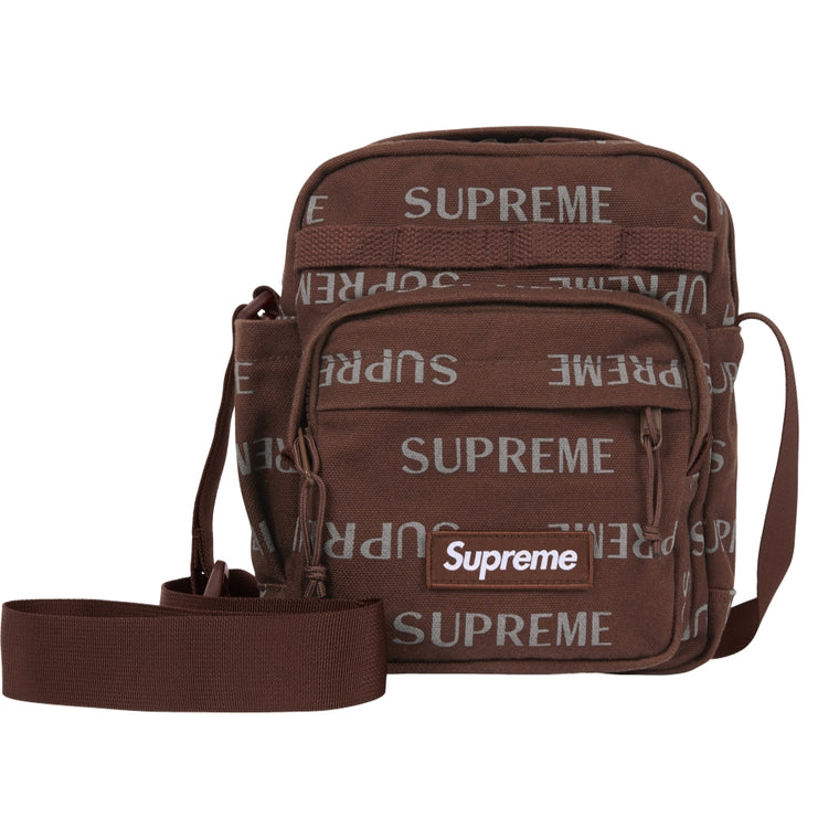 SUPREME SHOULDER BAG-BROWN