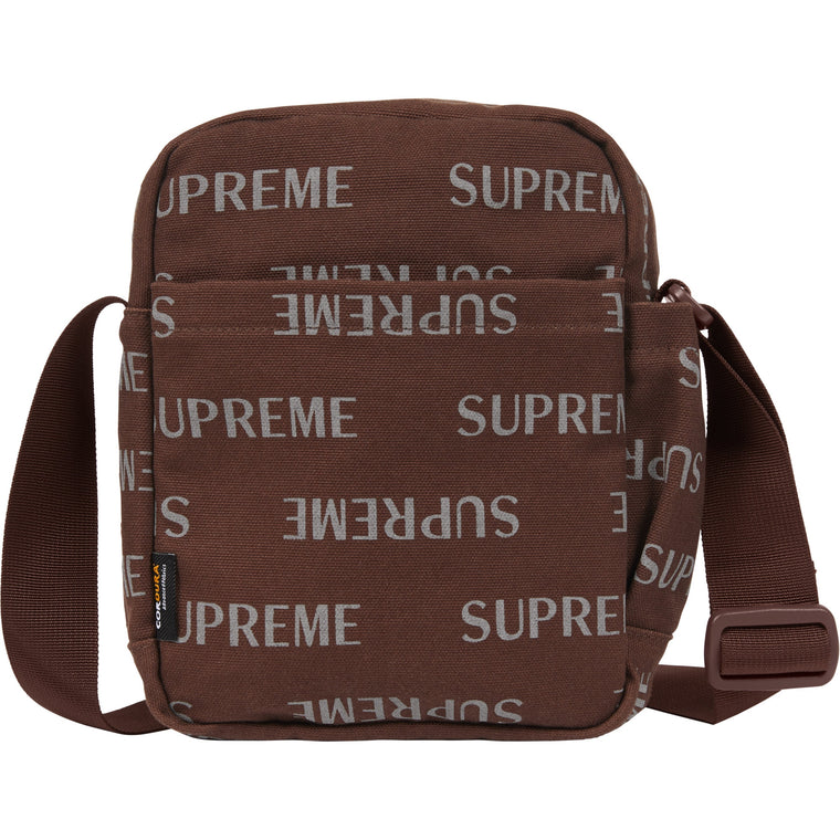 SUPREME SHOULDER BAG-BROWN