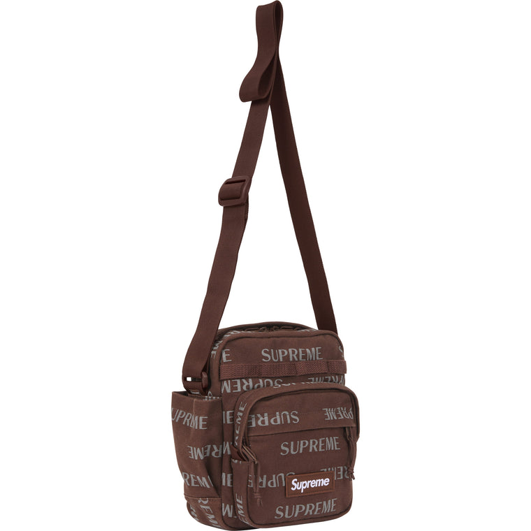 SUPREME SHOULDER BAG-BROWN