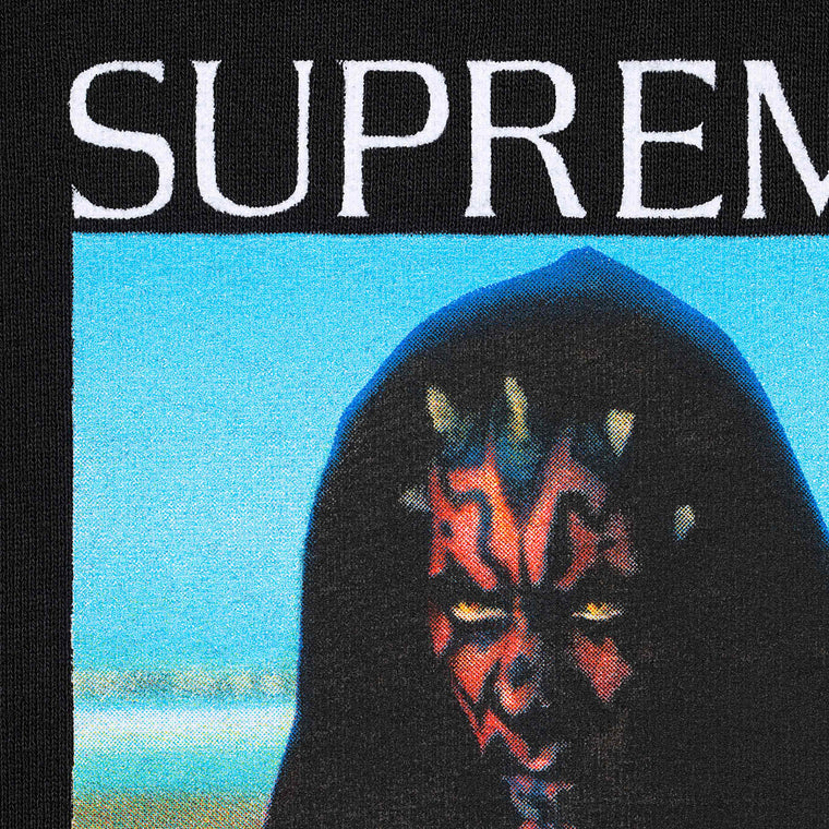 SUPREME SITH HOODED SWEATSHIRT-BLACK