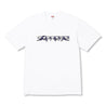 SUPREME SKULLS SPELLOUT TEE-WHITE