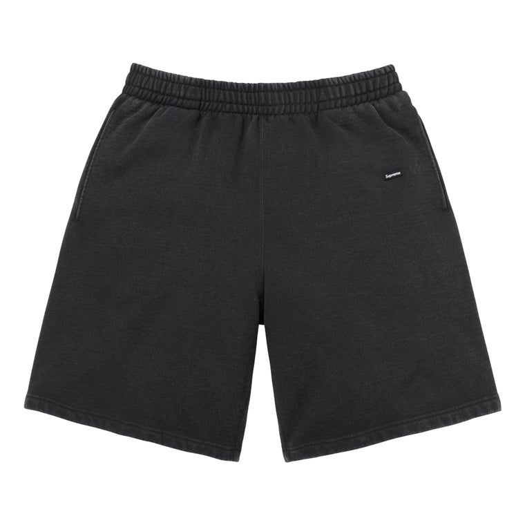 SUPREME SMALL BOX SWEATSHORT-BLACK
