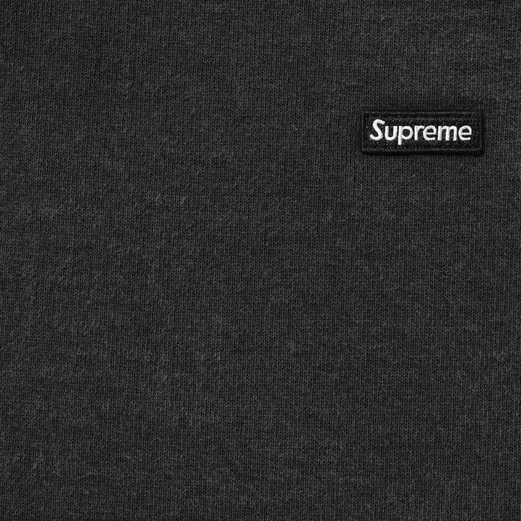 SUPREME SMALL BOX SWEATSHORT-BLACK