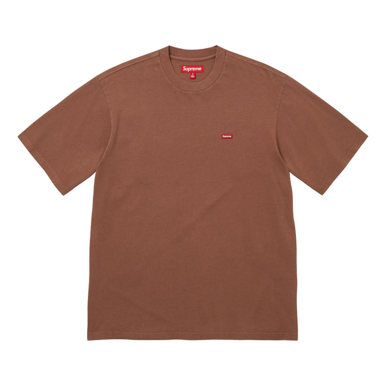 SUPREME SMALL BOX TEE-BROWN