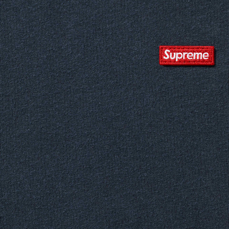SUPREME SMALL BOX TEE-NAVY