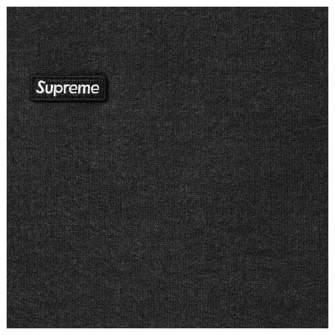 SUPREME SMALL BOX ZIP UP HOODED SWEATSHIRT-BLACK